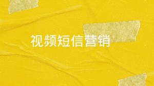 视频短信营销