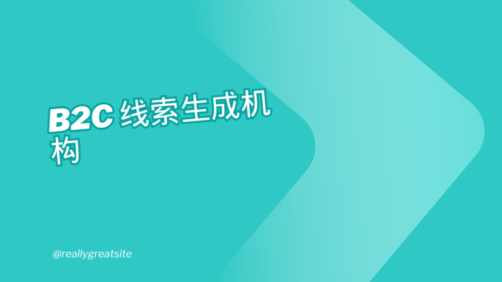 B2C 线索生成机构